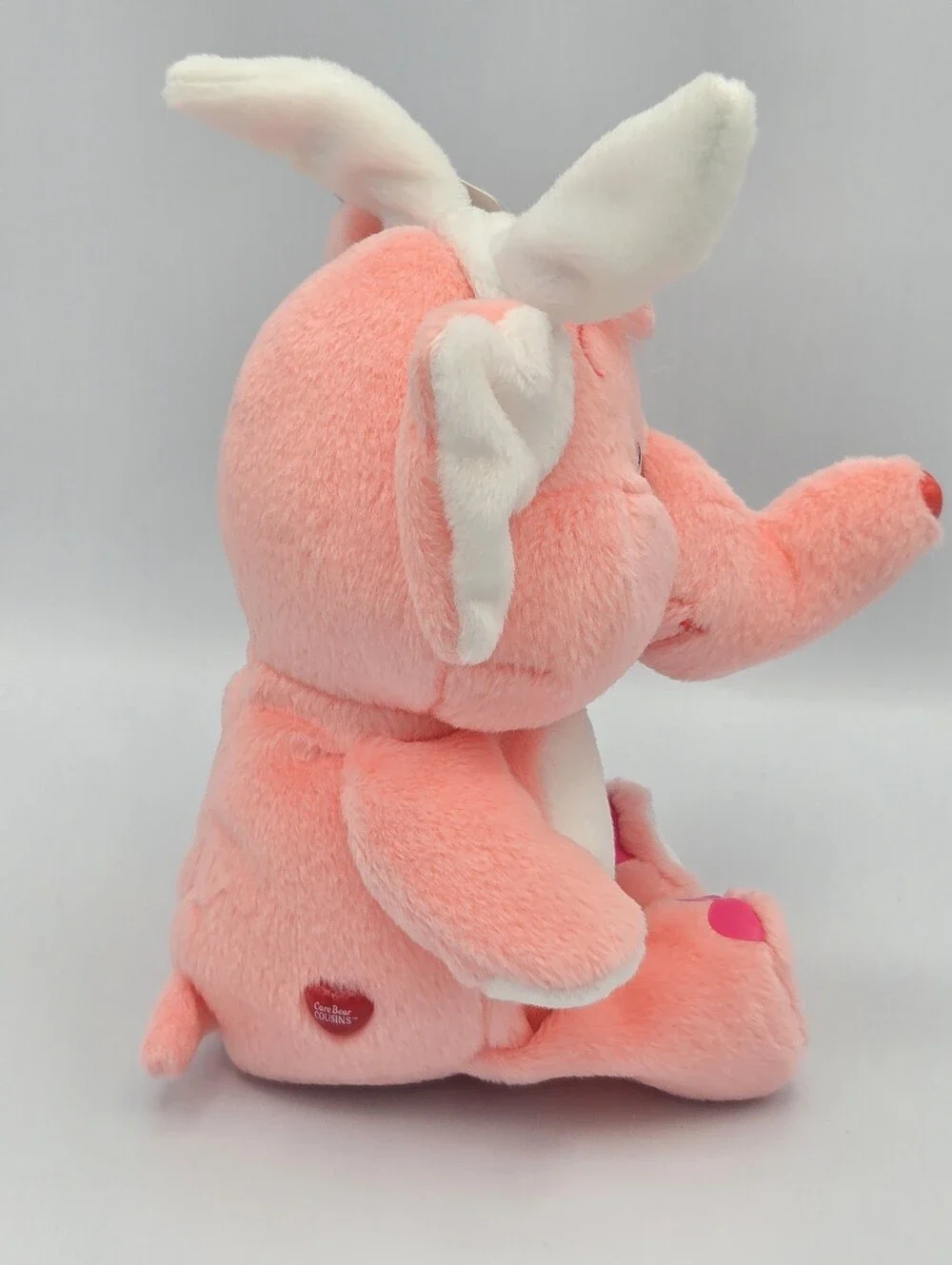 2004 LOTSA HEART ELEPHANT Care Bear Cousins EASTER BUNNY EARS Tags